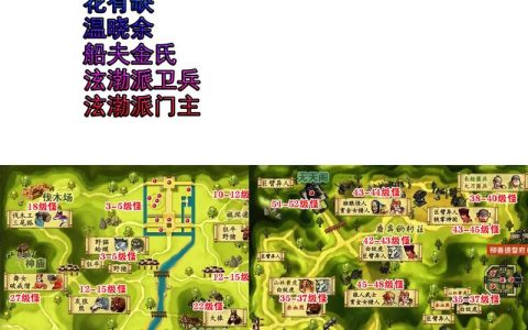 热血江湖小魔女位置大全：坐标+刷新点全攻略