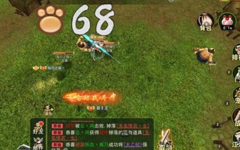 热血江湖蜘蛛刷怪最密集点位，高效刷经验攻略