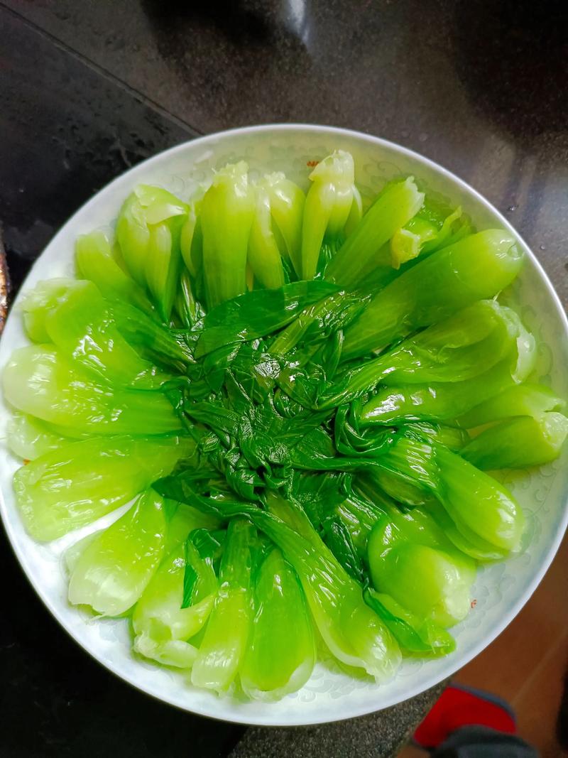 香菇菜心这样做,脆嫩鲜香又下饭,3分钟学会家常做法
