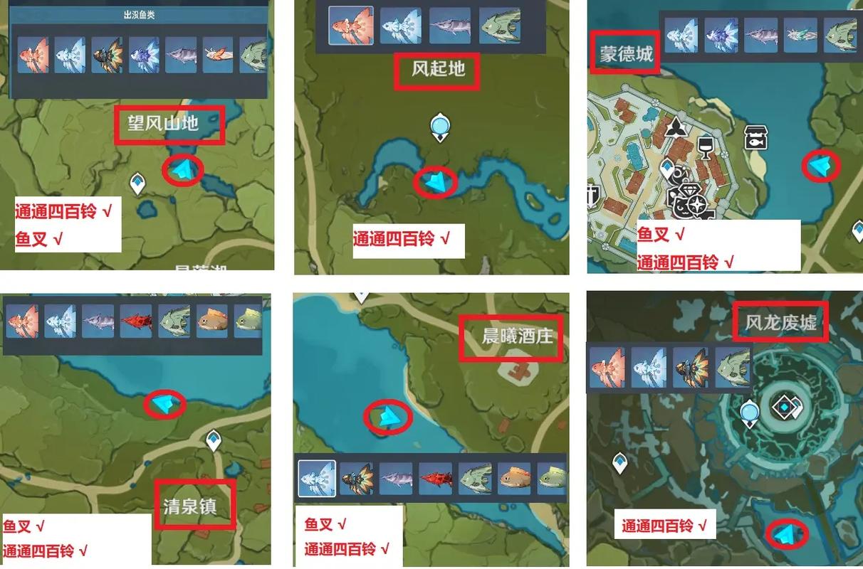 原神花鳉在哪钓?最新全地图点位+速刷路线亲测