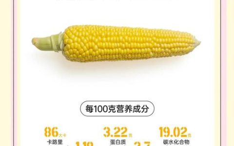 鲜玉米中这种天然维生素含量超高，你猜是哪种？