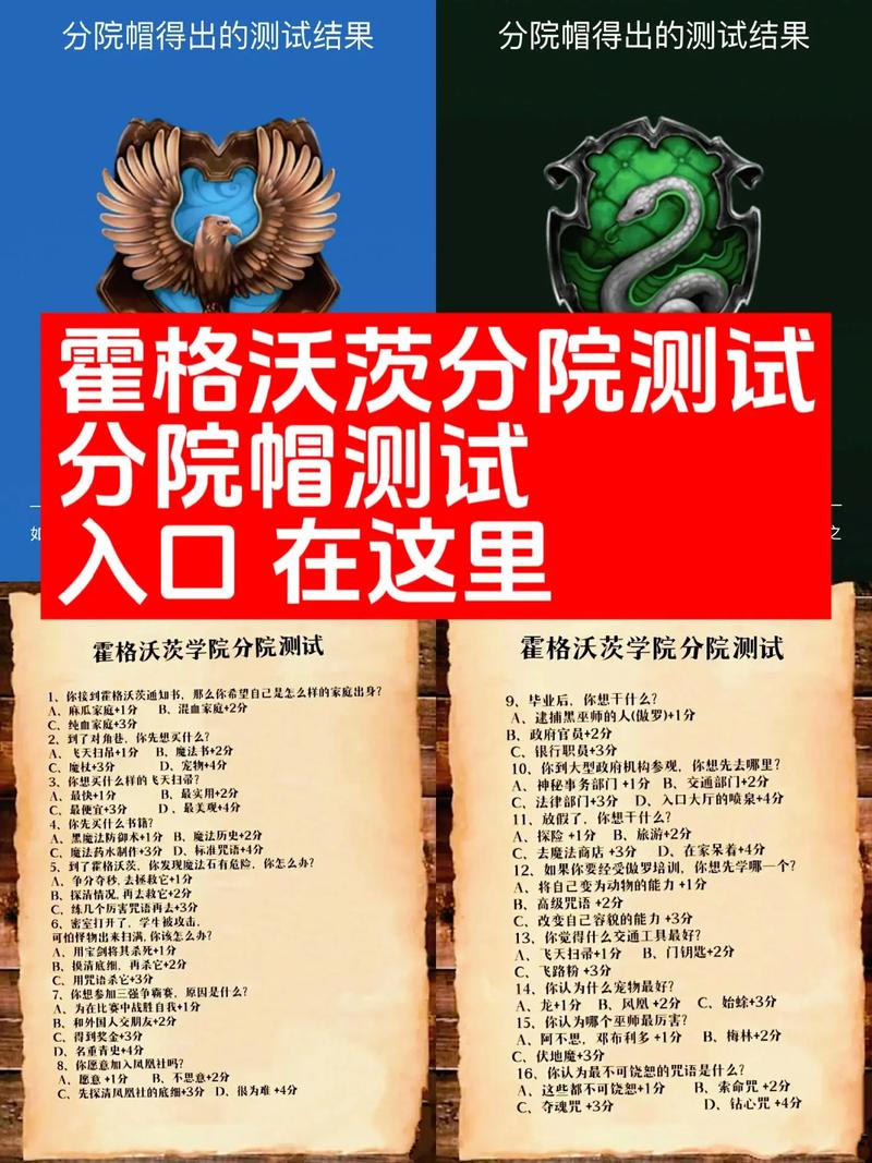 哈利波特魔法觉醒分院测试隐藏规则?5分钟教你选对学院