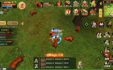 热血江湖手游挂机怪点推荐，这3个地图效率最高