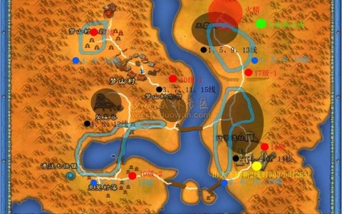 热血江湖枪怪在哪？2026最新版本全地图刷新点详解