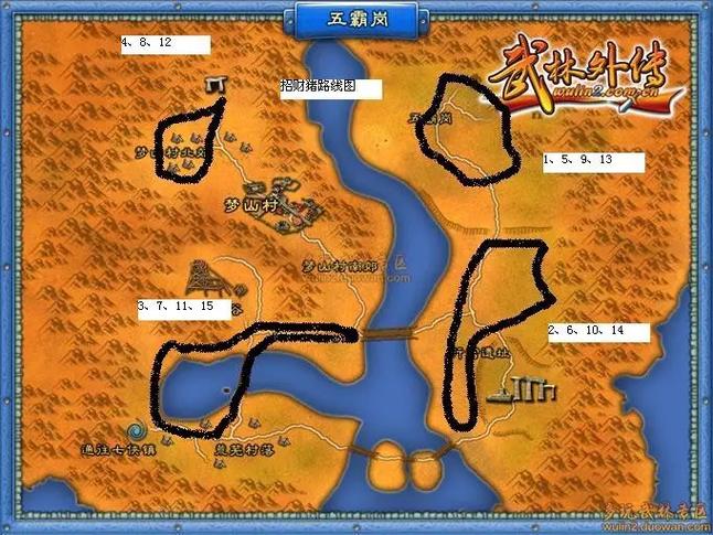 热血江湖枪怪在哪?2026最新版本全地图刷新点详解