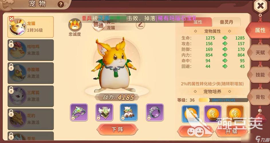 热血江湖趣味猫咪攻略图,3分钟速刷隐藏坐骑全解析
