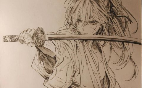 热血江湖手绘作品怎么画？3分钟教会你经典角色！