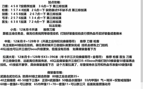 热血江湖天元阁保姆级攻略，最新打法轻松通关无压力